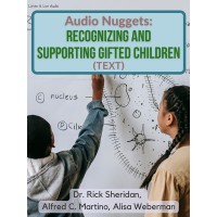 Audio Nuggets: Recognizing and Supporting Gifted Children E-Book