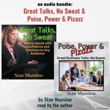 An Audio Bundle: Great Talks, No Sweat & Poise, Power & Pizazz